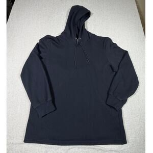 Lurking Class Men Black Long Sleeve Pullover Hoodie Streetwear Graphic Skate Fit